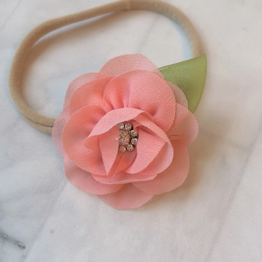 Bundle of Pink Baby Headbands